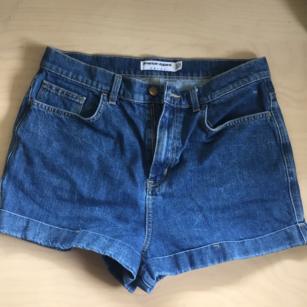 High Waisted Jean Shorts